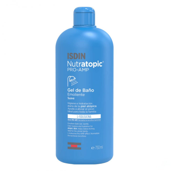 Isdin Nutratopic Pro-AMP Gel de Banho Emoliente 750ml